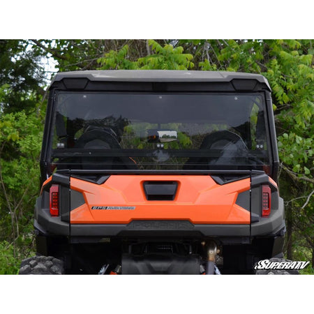 SuperATV Polaris General Rear Windshield - MojoMotoSport.com