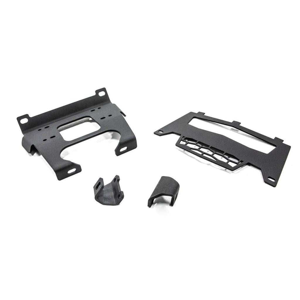 SuperATV Polaris General Winch Mounting Plate - MojoMotoSport.com