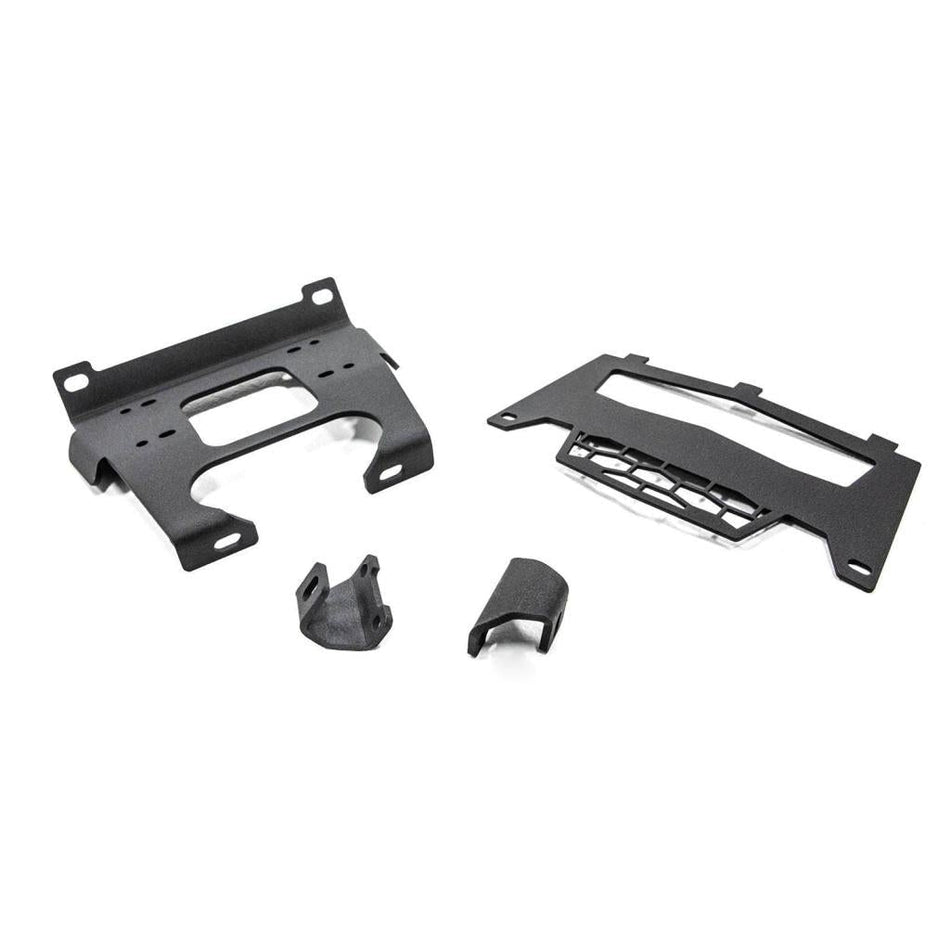 SuperATV Polaris General Winch Mounting Plate - MojoMotoSport.com