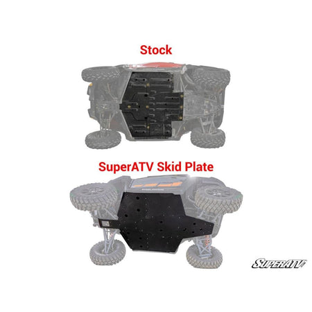 SuperATV Polaris General XP 1000 Full Skid Plate - MojoMotoSport.com