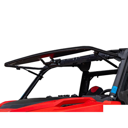 SuperATV Polaris General XP 1000 Scratch - Resistant Flip Windshield - MojoMotoSport.com