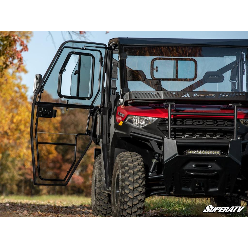 SuperATV Polaris Ranger 1000 Convertible Cab Enclosure Doors - MojoMotoSport.com