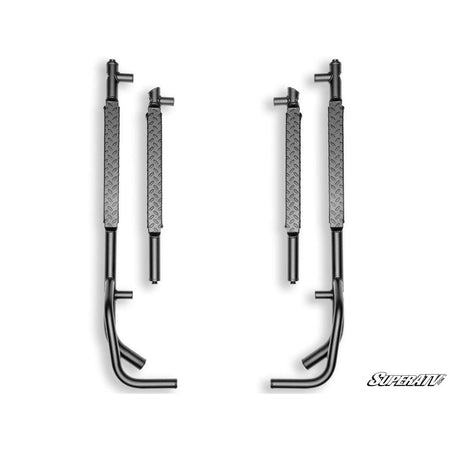 SuperATV Polaris Ranger 1000 Crew Heavy - Duty Nerf Bars - MojoMotoSport.com