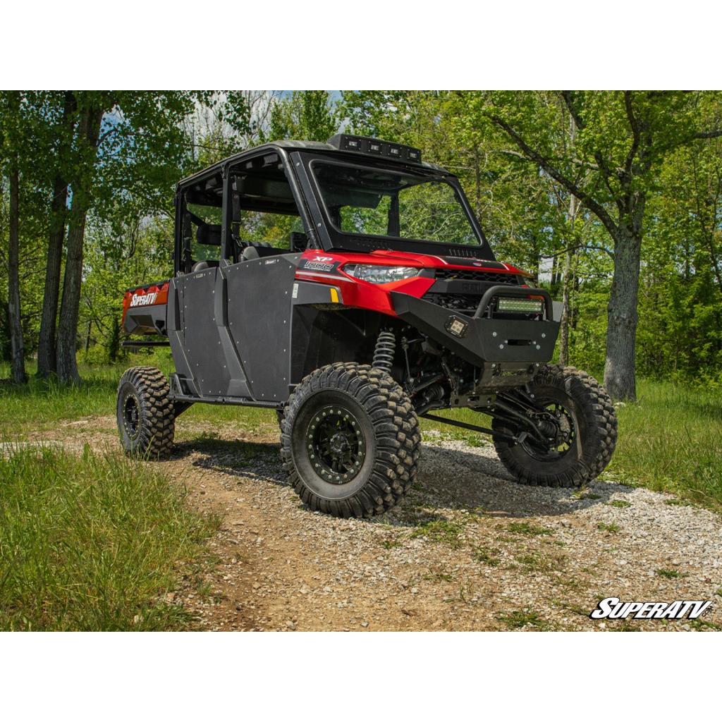 SuperATV Polaris Ranger 1000 Crew Heavy - Duty Nerf Bars - MojoMotoSport.com