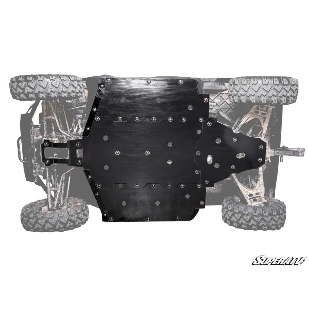 SuperATV Polaris Ranger 1000 Full Skid Plate - MojoMotoSport.com