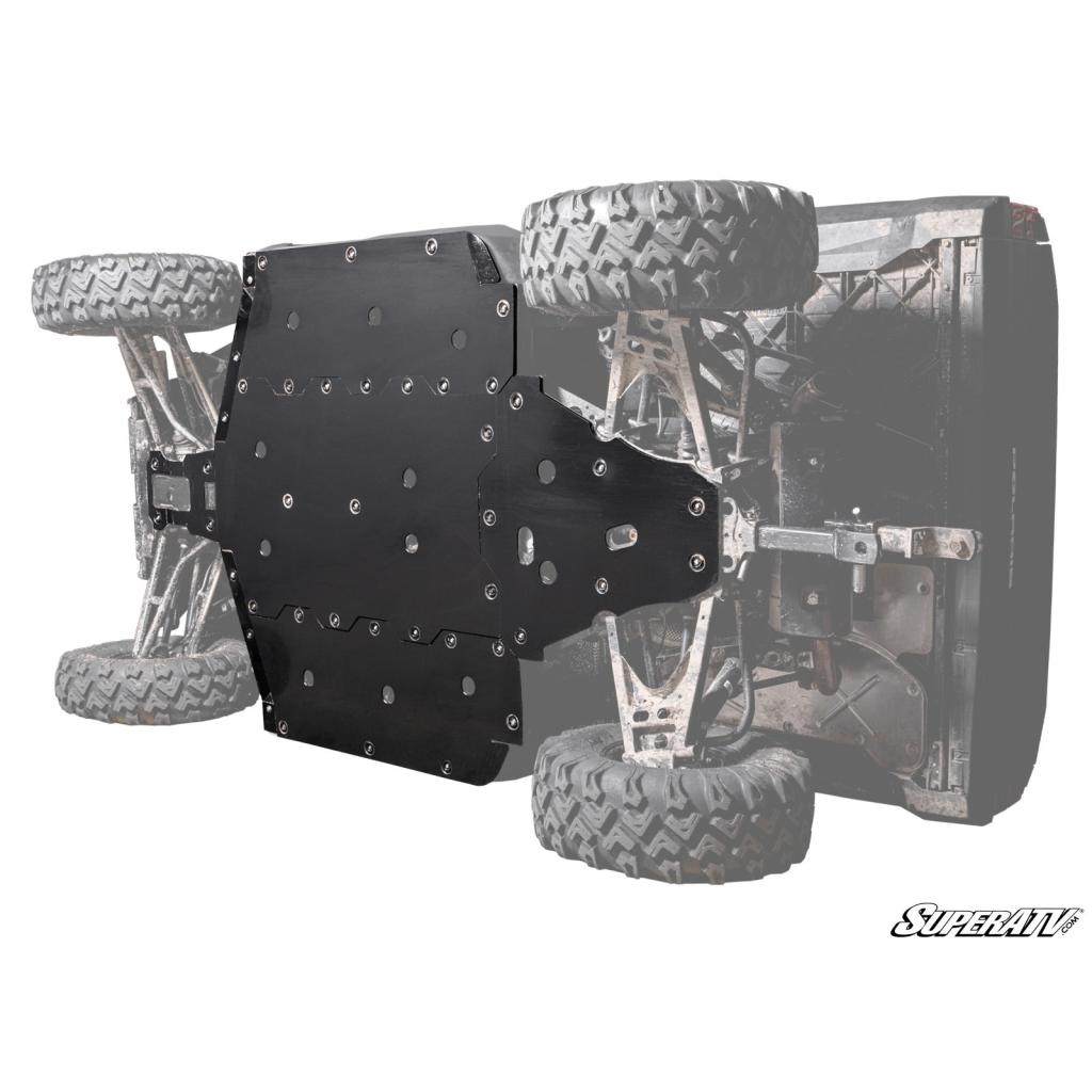 SuperATV Polaris Ranger 1000 Full Skid Plate - MojoMotoSport.com