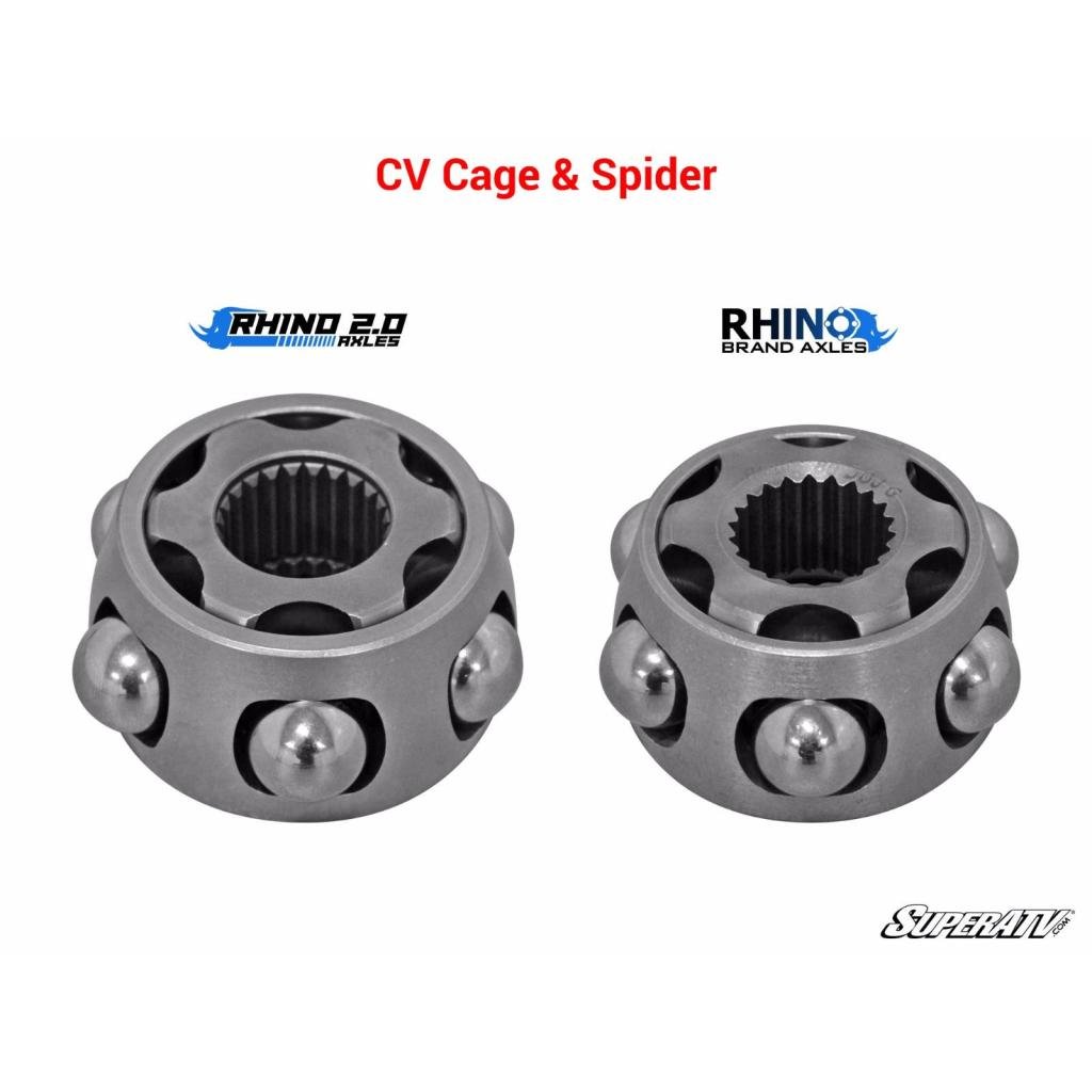 SuperATV Polaris Ranger 1000 Heavy - Duty Axle - Rhino 2.0 - MojoMotoSport.com