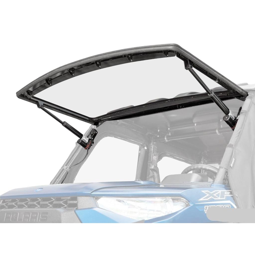 SuperATV Polaris Ranger 1000 MaxDrive Power Flip Windshield - MojoMotoSport.com