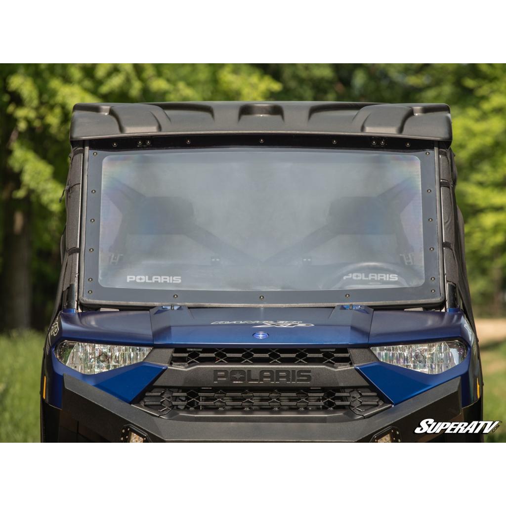 SuperATV Polaris Ranger 1000 MaxDrive Power Flip Windshield - MojoMotoSport.com