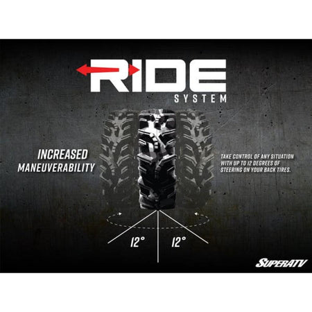 SuperATV Polaris Ranger 1000 RIDE System Rear Steering Kit - MojoMotoSport.com
