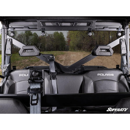 SuperATV Polaris Ranger 1000 Scratch - Resistant Rear Windshield - MojoMotoSport.com