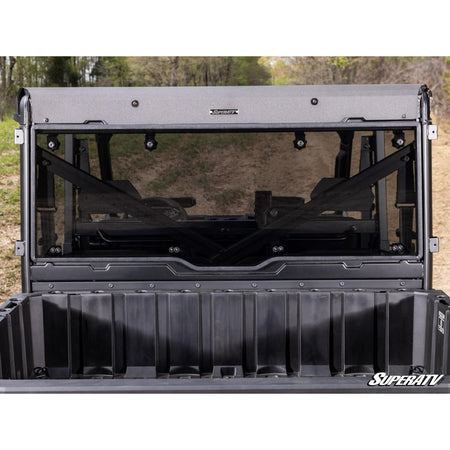 SuperATV Polaris Ranger 1000 Scratch - Resistant Rear Windshield - MojoMotoSport.com