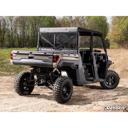 SuperATV Polaris Ranger 1000 Scratch - Resistant Rear Windshield - MojoMotoSport.com