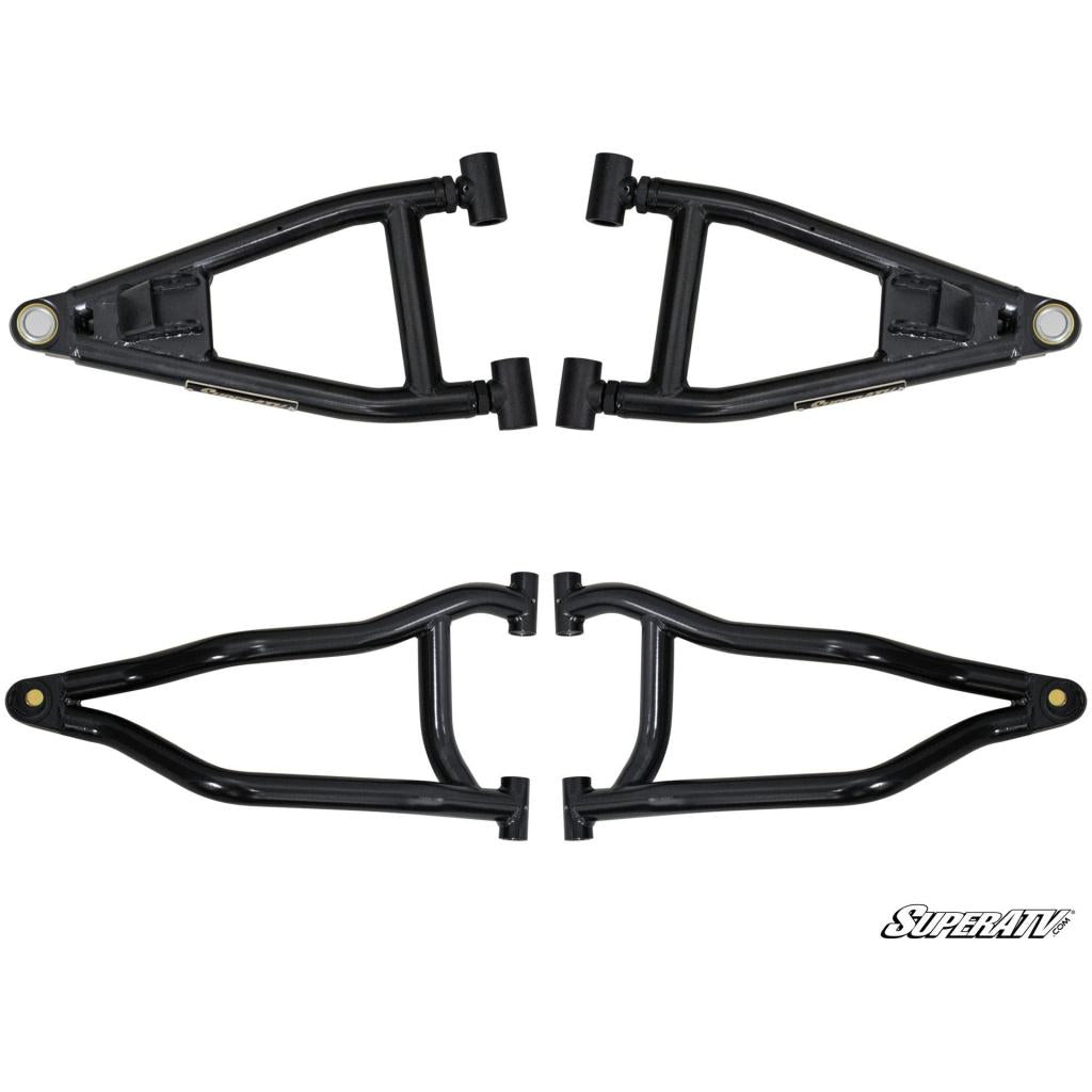SuperATV Polaris Ranger 800 High Clearance 1.5" Forward A - Arms - MojoMotoSport.com