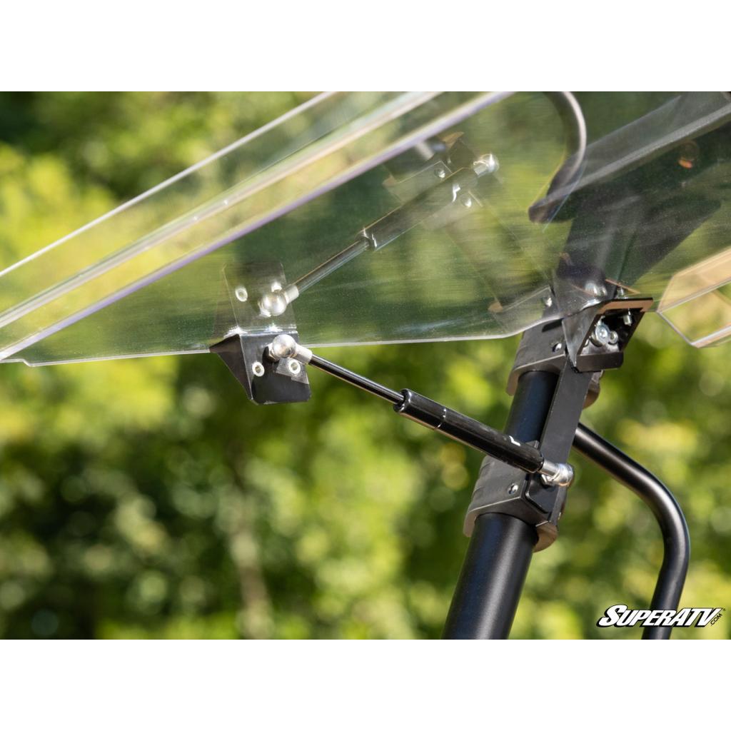SuperATV Polaris Ranger 800 Scratch Resistant Flip Windshield - MojoMotoSport.com