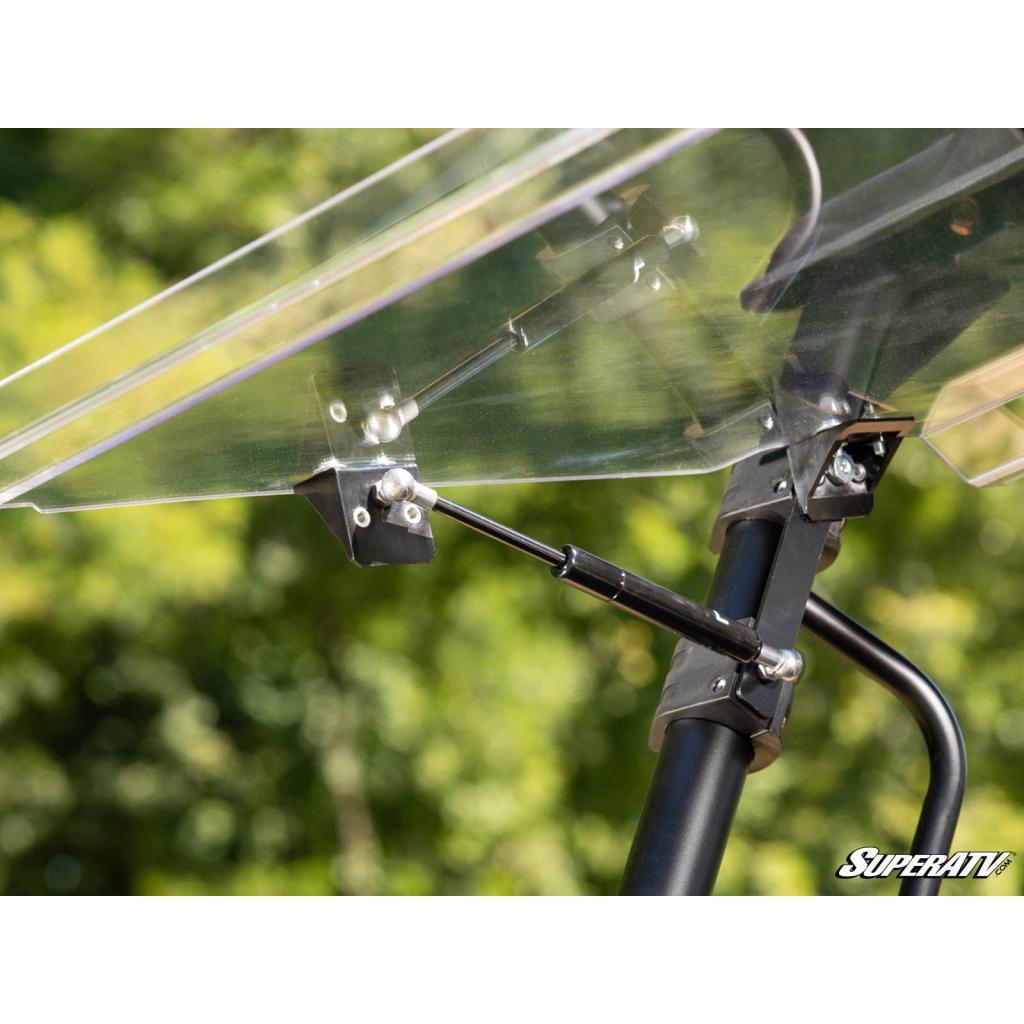 SuperATV Polaris Ranger 800 Scratch - Resistant Flip Windshield - MojoMotoSport.com