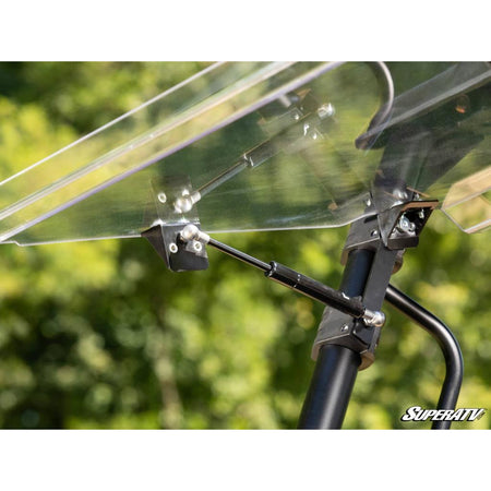 SuperATV Polaris Ranger 800 Scratch - Resistant Flip Windshield - MojoMotoSport.com