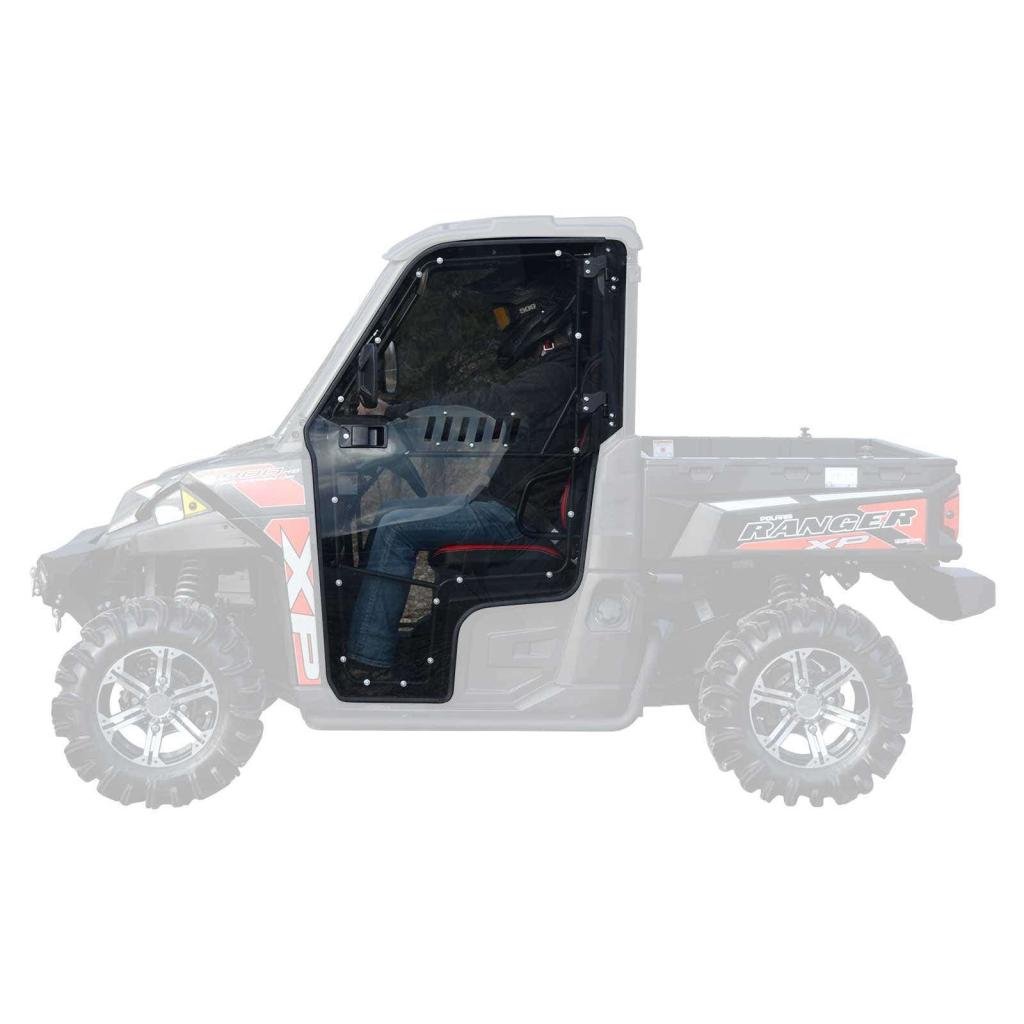 SuperATV Polaris Ranger Cab Enclosure Doors - MojoMotoSport.com