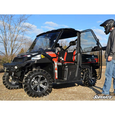 SuperATV Polaris Ranger Cab Enclosure Doors - MojoMotoSport.com