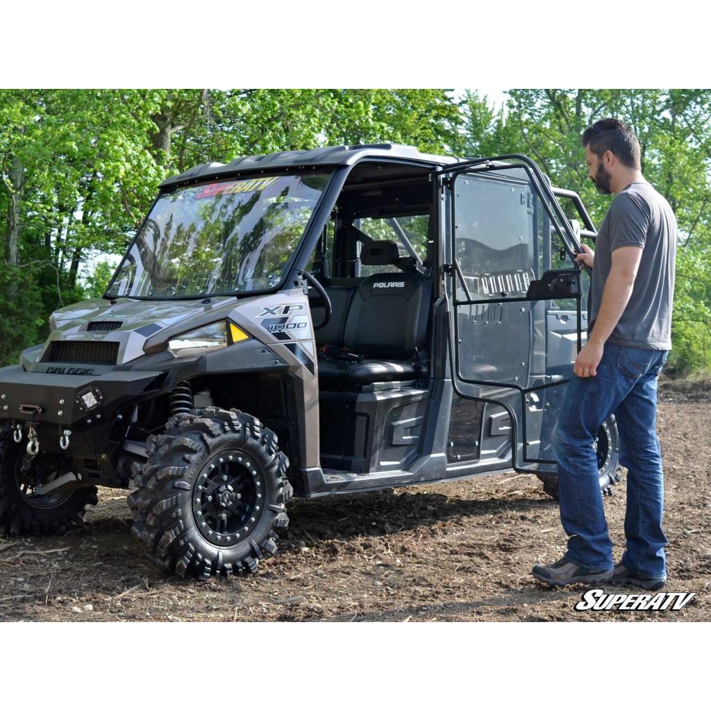 SuperATV Polaris Ranger Cab Enclosure Doors - MojoMotoSport.com