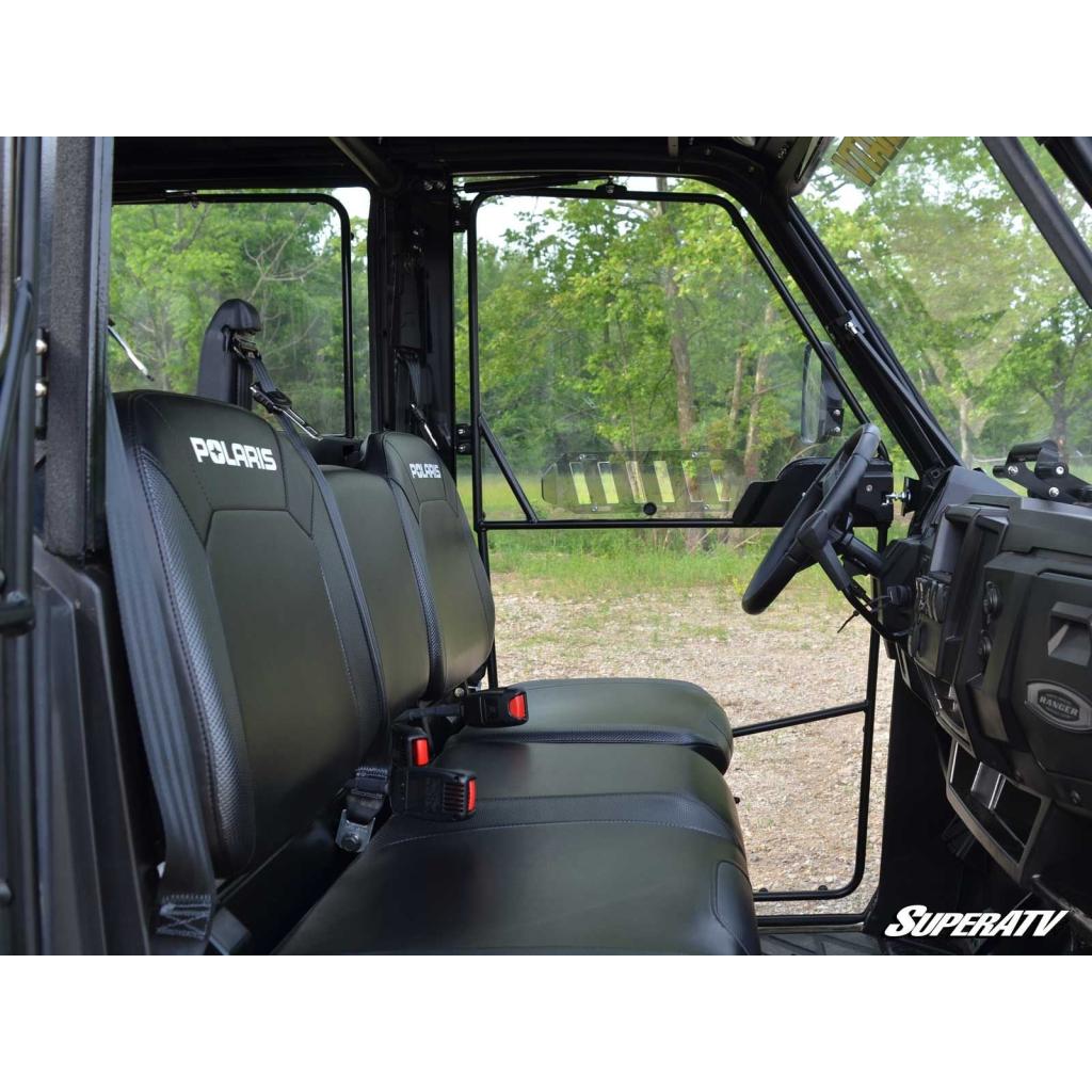SuperATV Polaris Ranger Cab Enclosure Doors - MojoMotoSport.com