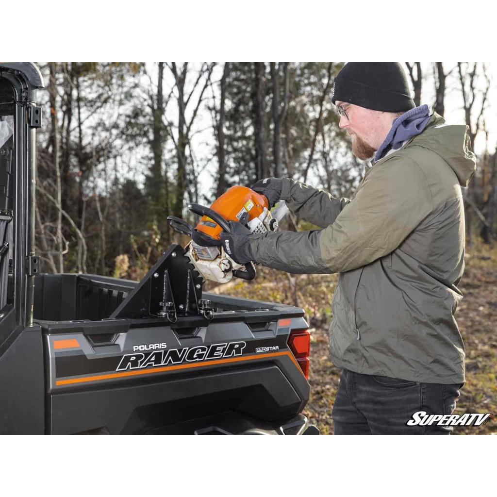 SuperATV Polaris Ranger Chainsaw Mount - MojoMotoSport.com