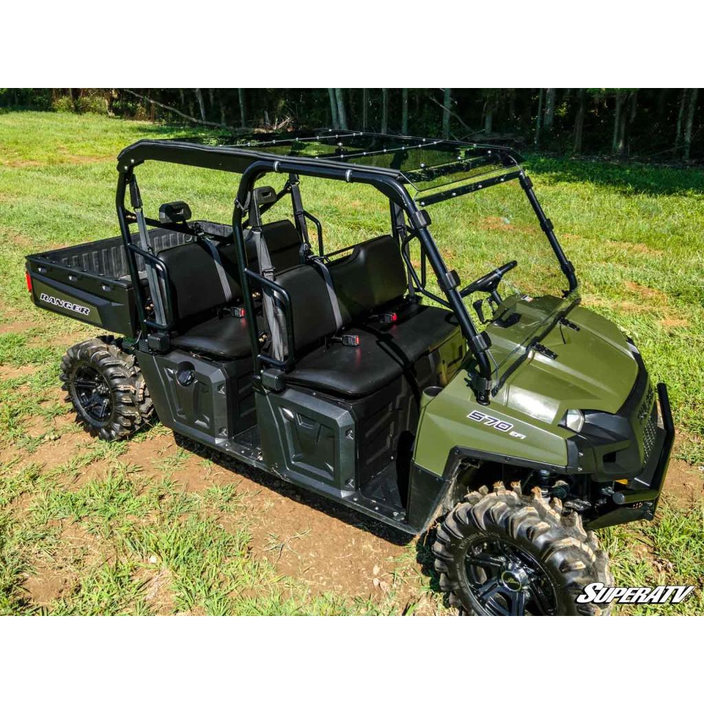 SuperATV Polaris Ranger Crew 570 Tinted Roof - MojoMotoSport.com