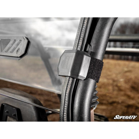 SuperATV Polaris Ranger Full Size 800 Vented Full Rear Windshield - MojoMotoSport.com