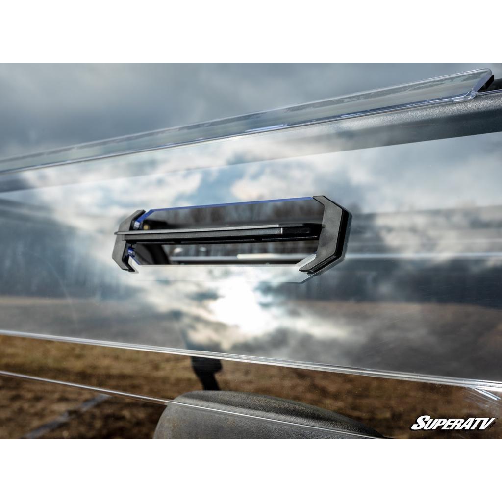 SuperATV Polaris Ranger Full Size 800 Vented Full Rear Windshield - MojoMotoSport.com