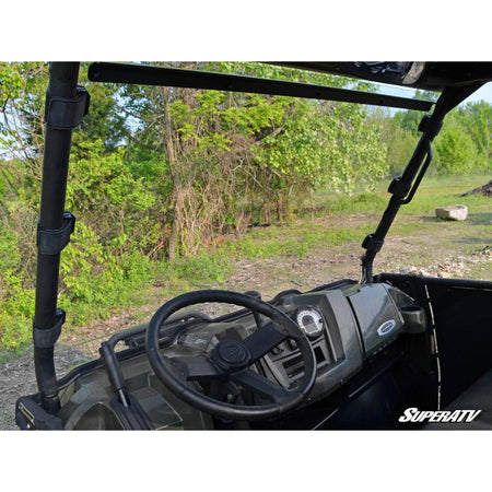 SuperATV Polaris Ranger Fullsize 570 Scratch Resistant Full Windshield - MojoMotoSport.com