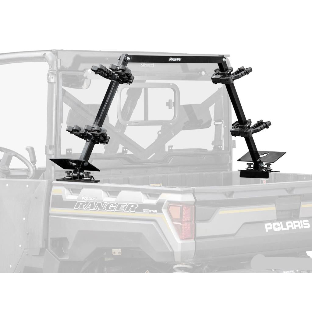 SuperATV Polaris Ranger In - Bed Gun Rack - MojoMotoSport.com