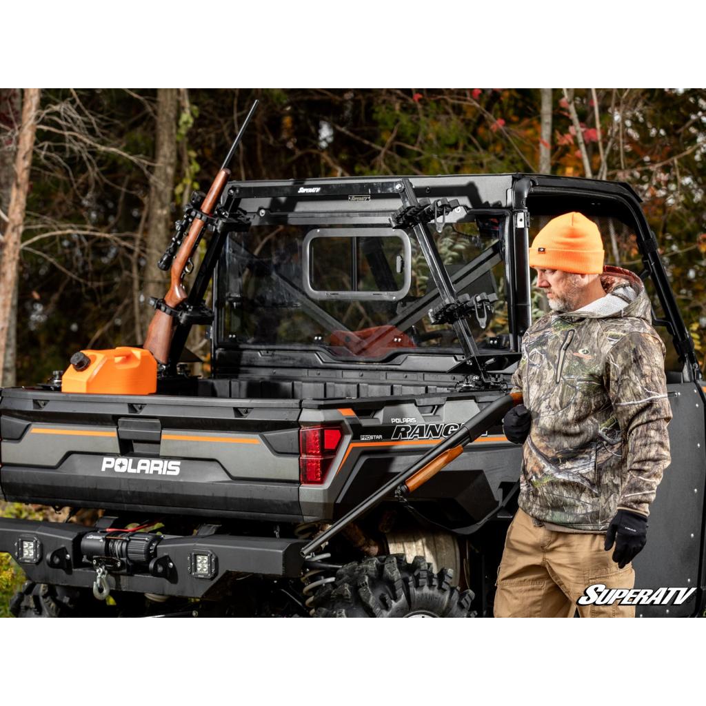 SuperATV Polaris Ranger In - Bed Gun Rack - MojoMotoSport.com