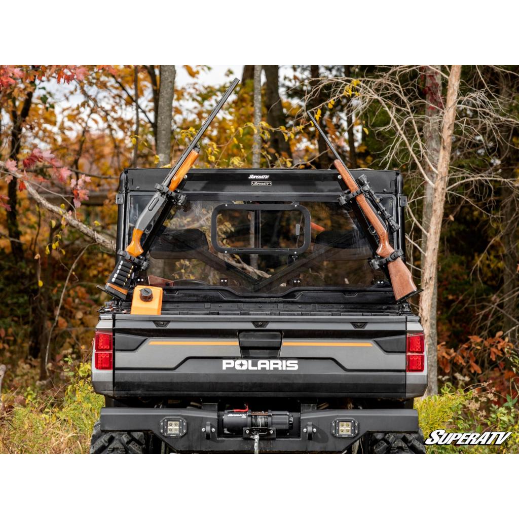 SuperATV Polaris Ranger In - Bed Gun Rack - MojoMotoSport.com