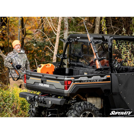 SuperATV Polaris Ranger In - Bed Gun Rack - MojoMotoSport.com