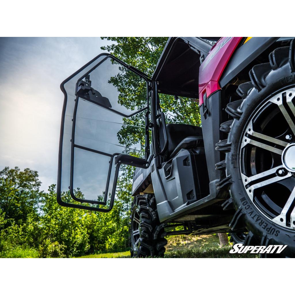 SuperATV Polaris Ranger Midsize Cab Enclosure Doors - MojoMotoSport.com