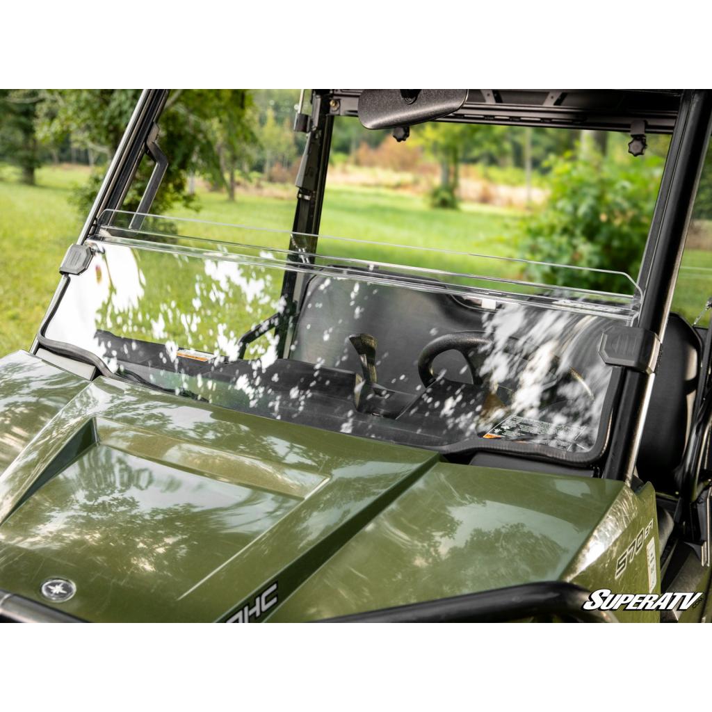 SuperATV Polaris Ranger Midsize Half Windshield (2015+) - MojoMotoSport.com