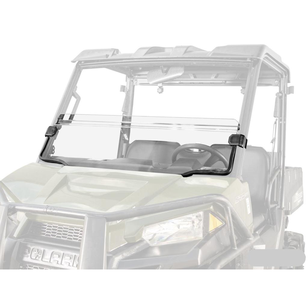 SuperATV Polaris Ranger Midsize Half Windshield (2015+) - MojoMotoSport.com