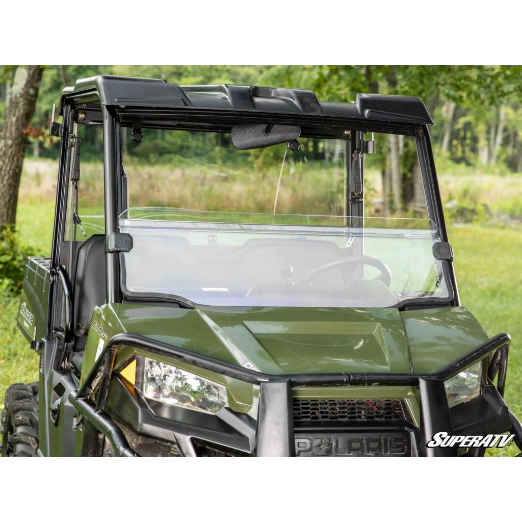 SuperATV Polaris Ranger Midsize Half Windshield (2015+) - MojoMotoSport.com
