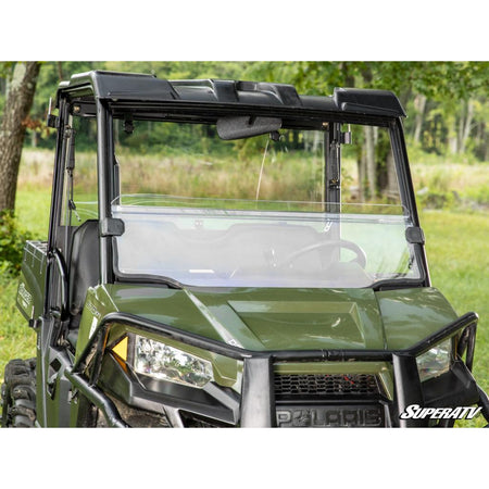 SuperATV Polaris Ranger Midsize Half Windshield (2015+) - MojoMotoSport.com