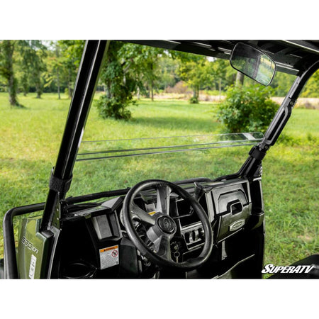SuperATV Polaris Ranger Midsize Half Windshield (2015+) - MojoMotoSport.com