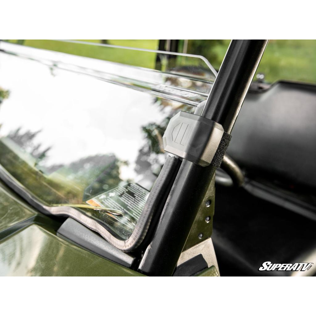 SuperATV Polaris Ranger Midsize Half Windshield (2015+) - MojoMotoSport.com