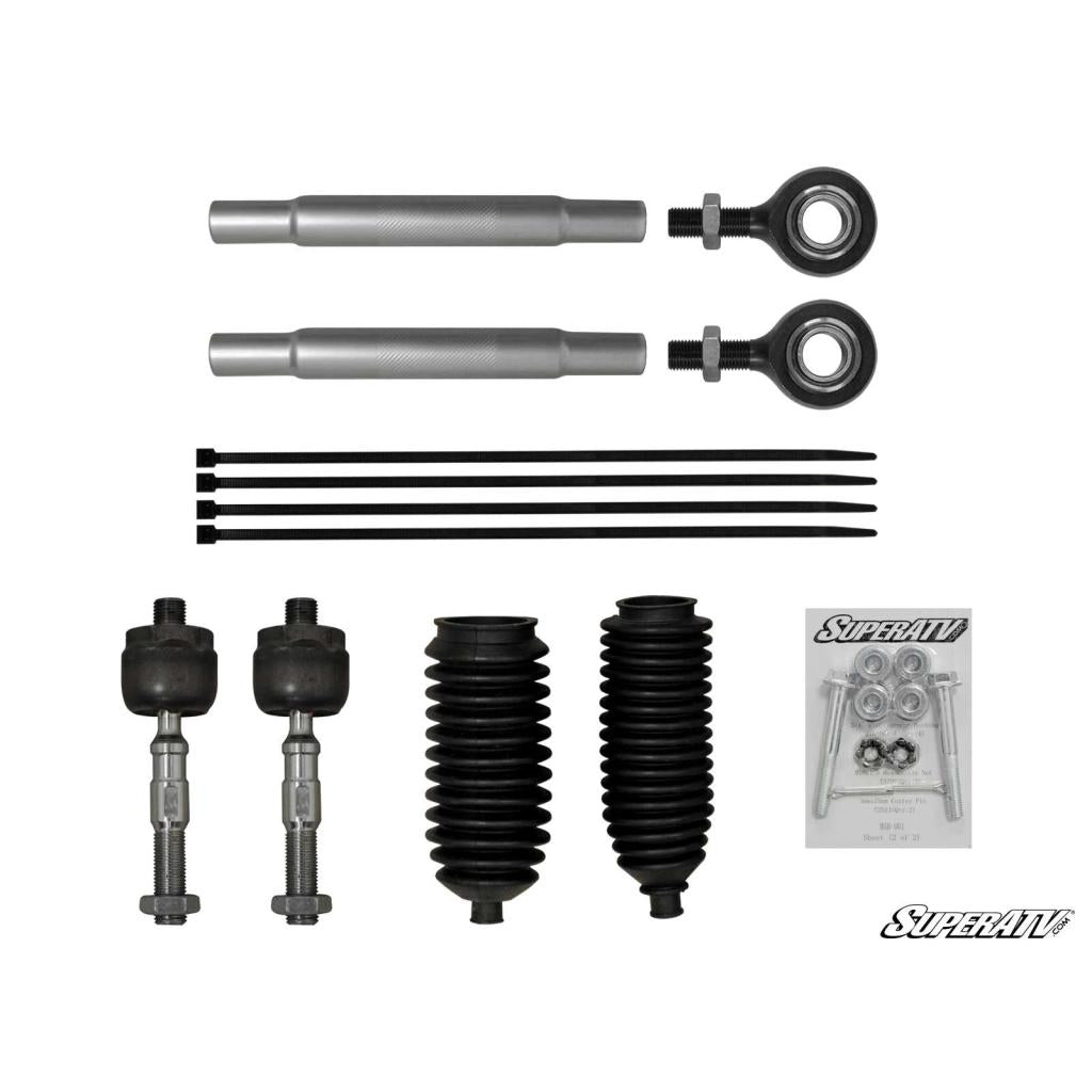 SuperATV Polaris Ranger Midsize Heavy - Duty Tie Rod Kit - MojoMotoSport.com
