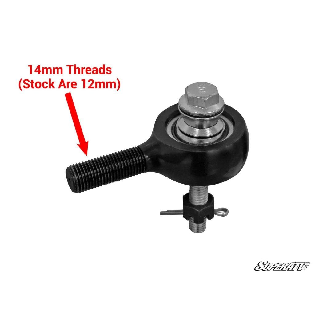 SuperATV Polaris Ranger Midsize Heavy - Duty Tie Rod Kit - MojoMotoSport.com