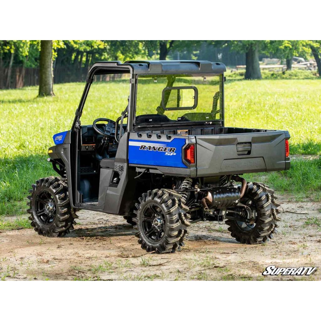 SuperATV Polaris Ranger Midsize Rear Sliding Windshield - MojoMotoSport.com