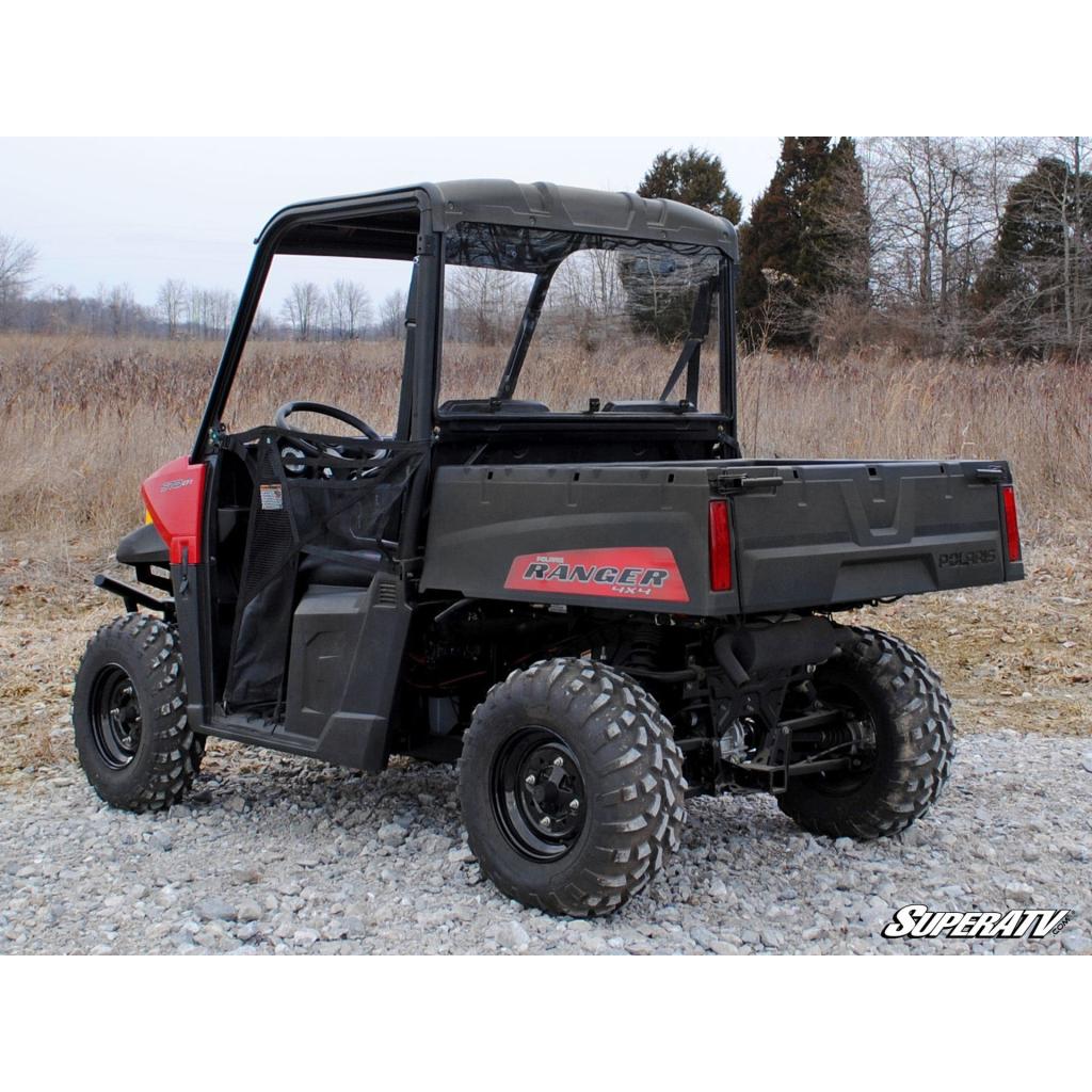 SuperATV Polaris Ranger Midsize Rear Windshield (2015+) - MojoMotoSport.com