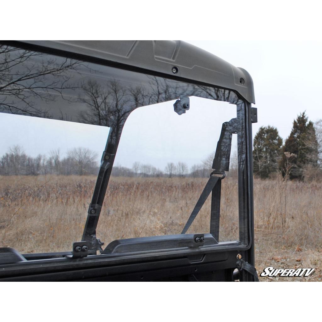 SuperATV Polaris Ranger Midsize Rear Windshield (2015+) - MojoMotoSport.com