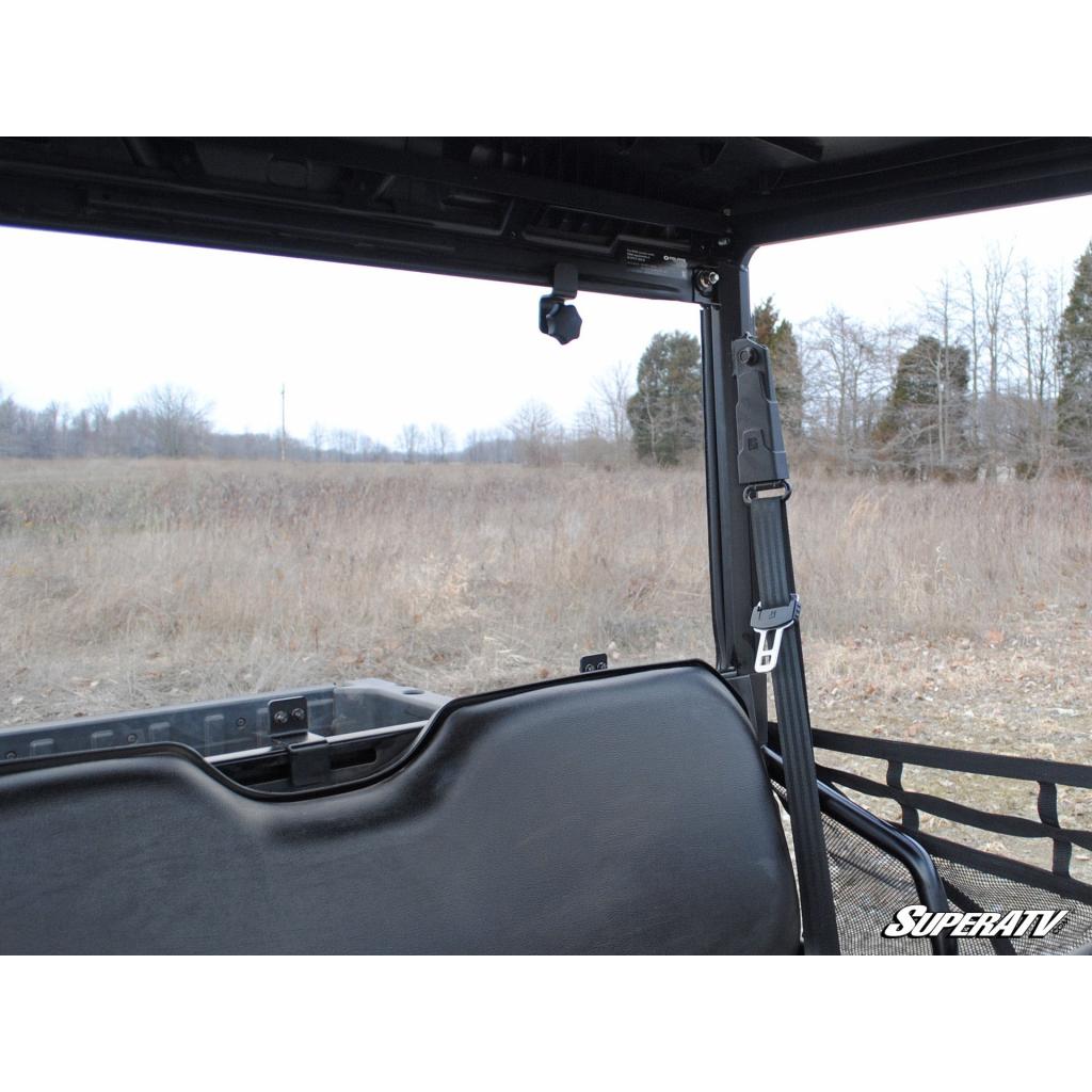 SuperATV Polaris Ranger Midsize Rear Windshield (2015+) - MojoMotoSport.com