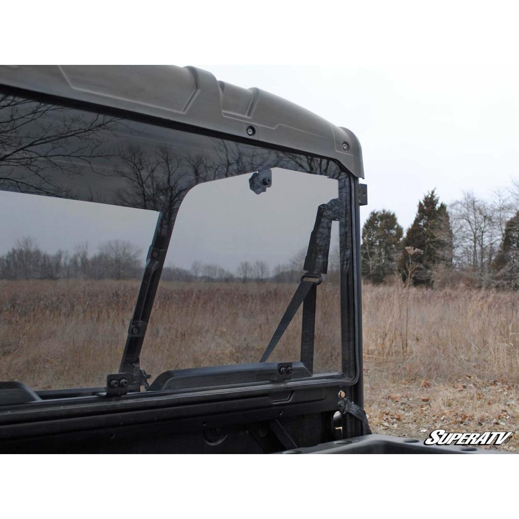 SuperATV Polaris Ranger Midsize Rear Windshield (2015+) - MojoMotoSport.com