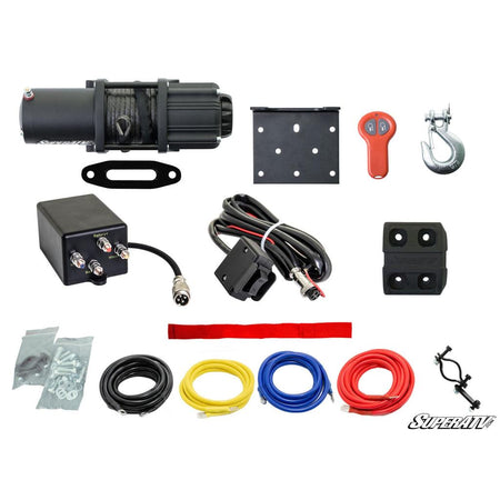 SuperATV Polaris Ranger Midsize Winch Mounting Plate - MojoMotoSport.com