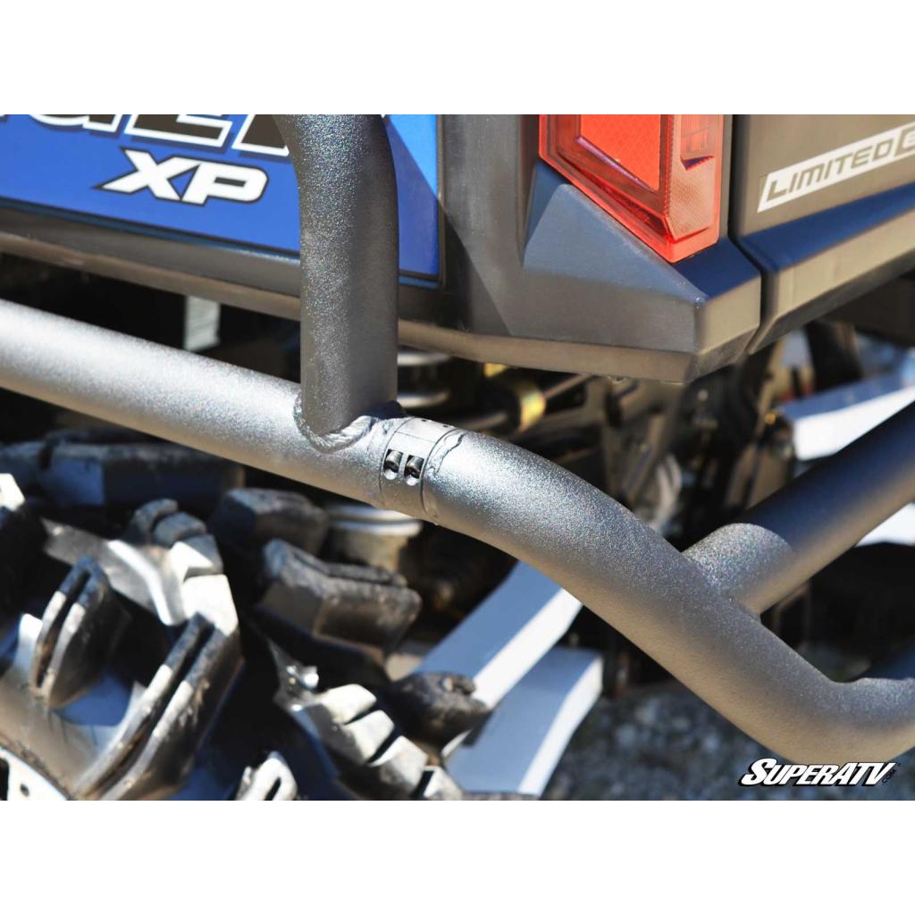 SuperATV Polaris Ranger Rear Extreme Bumper With Side Bed Guards - MojoMotoSport.com